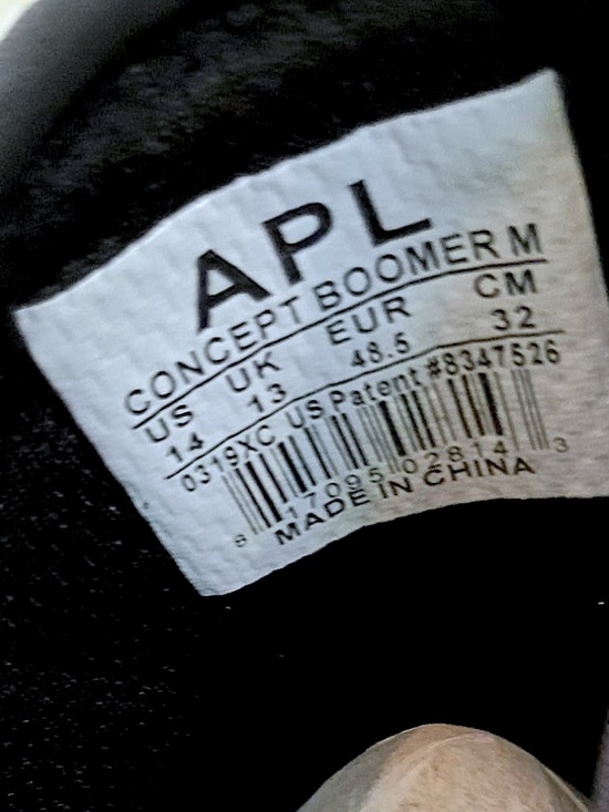 RARE BRAND NEW NEN\'S CONCEPT BOOMER BLACK OXYN SIZE 14 US 48.5 EU main image 8